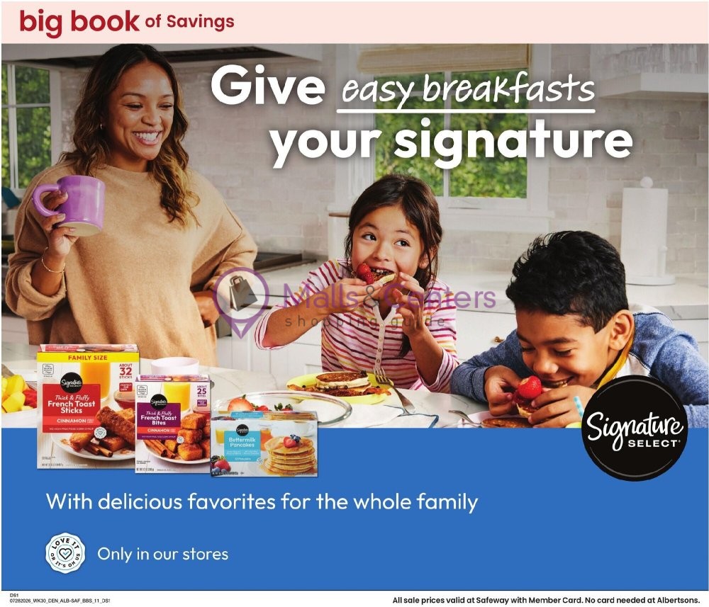Weekly ad for Safeway valid: 07/28/2026 - 08/24/2026, page 11