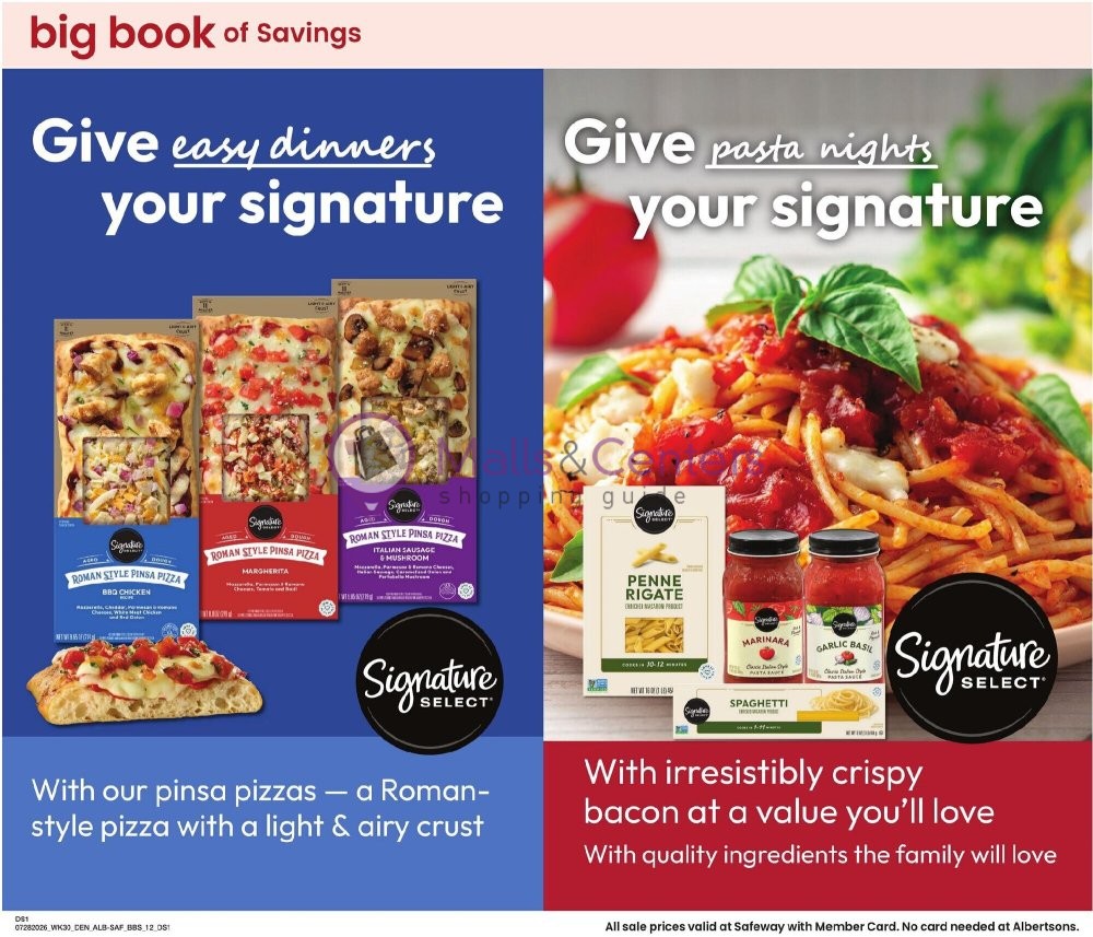 Weekly ad for Safeway valid: 07/28/2026 - 08/24/2026, page 12