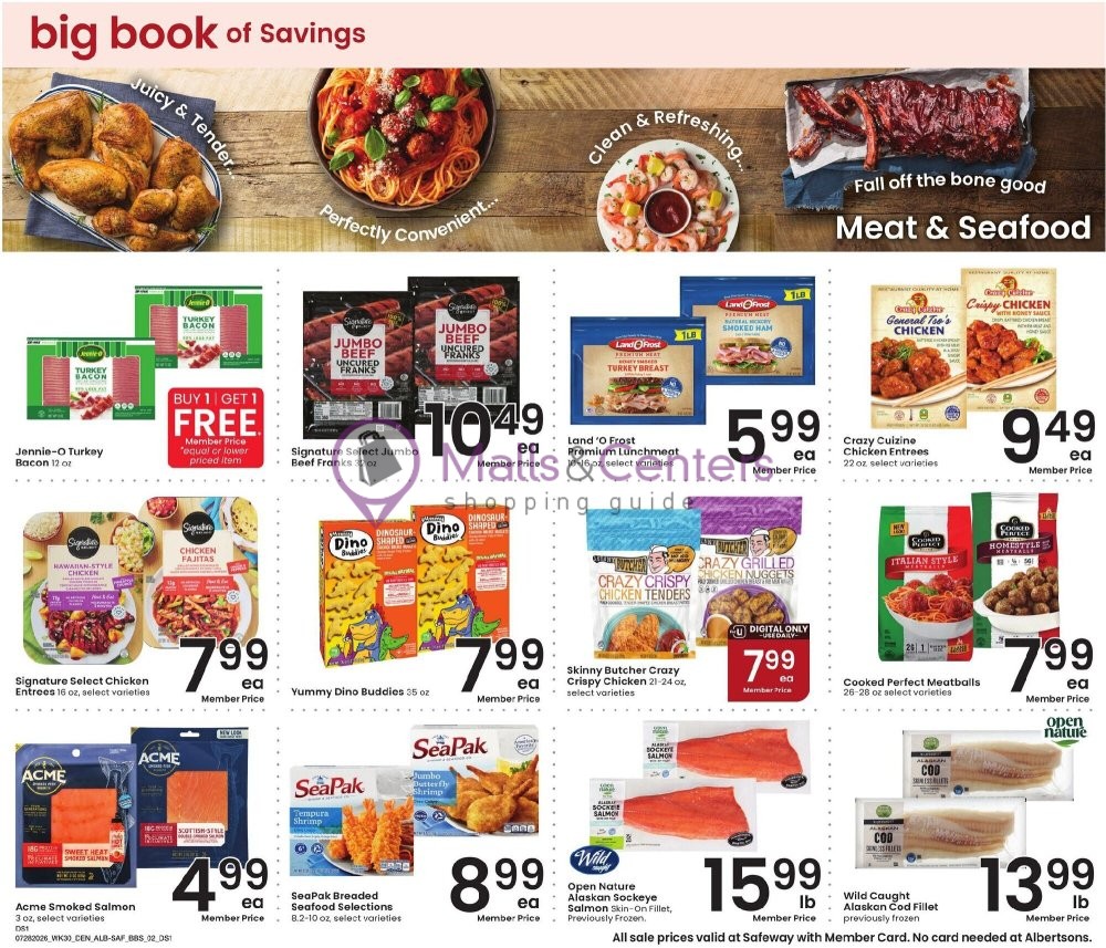 Weekly ad for Safeway valid: 07/28/2026 - 08/24/2026, page 2