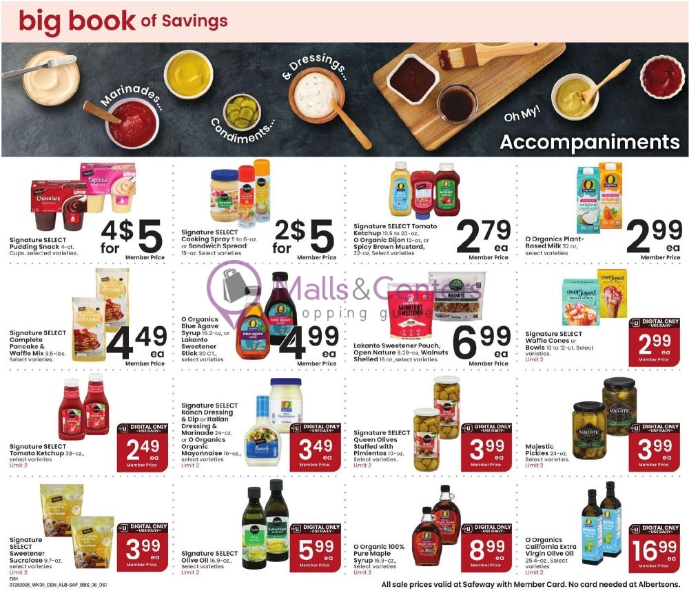 Weekly ad for Safeway valid: 07/28/2026 - 08/24/2026, page 6