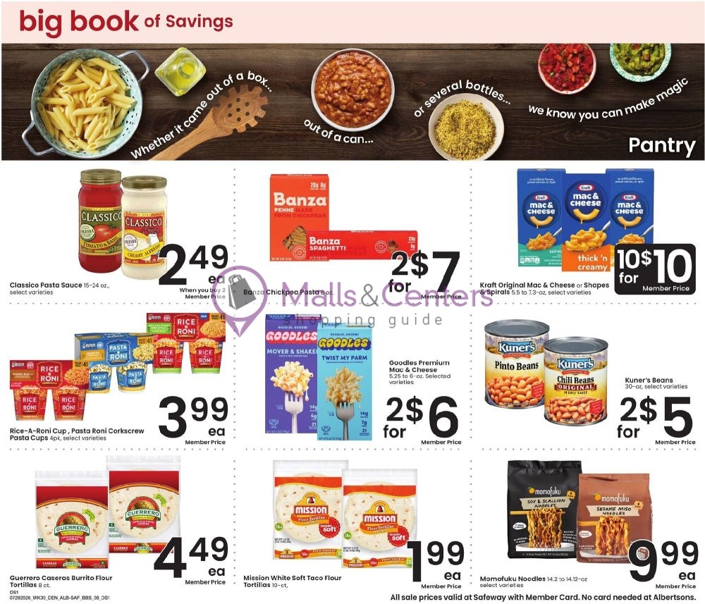 Weekly ad for Safeway valid: 07/28/2026 - 08/24/2026, page 8