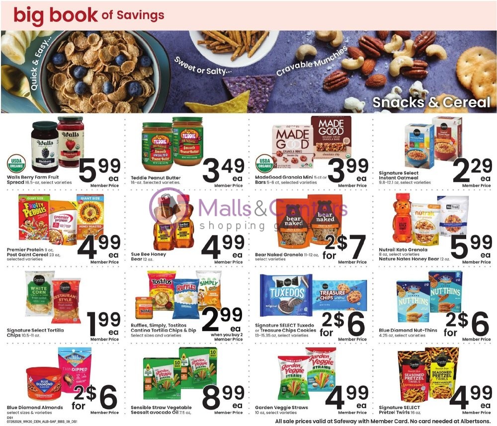 Weekly ad for Safeway valid: 07/28/2026 - 08/24/2026, page 9