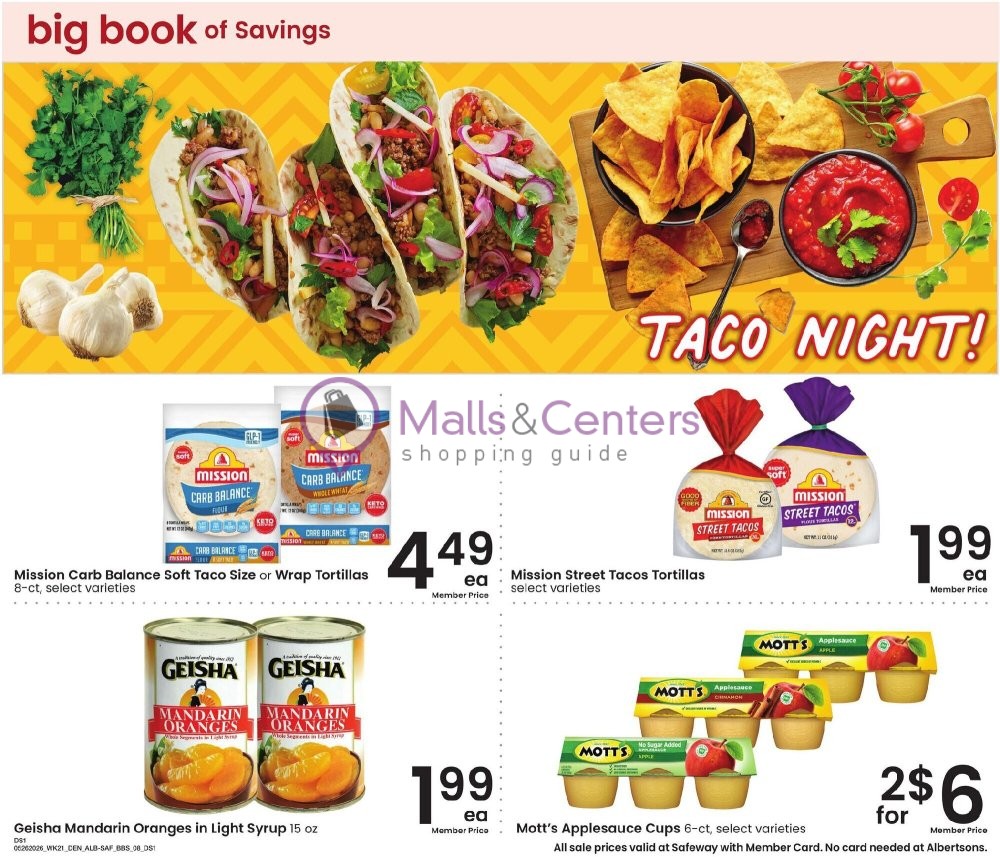 Weekly ad for Safeway valid: 05/26/2026 - 06/22/2026, page 8