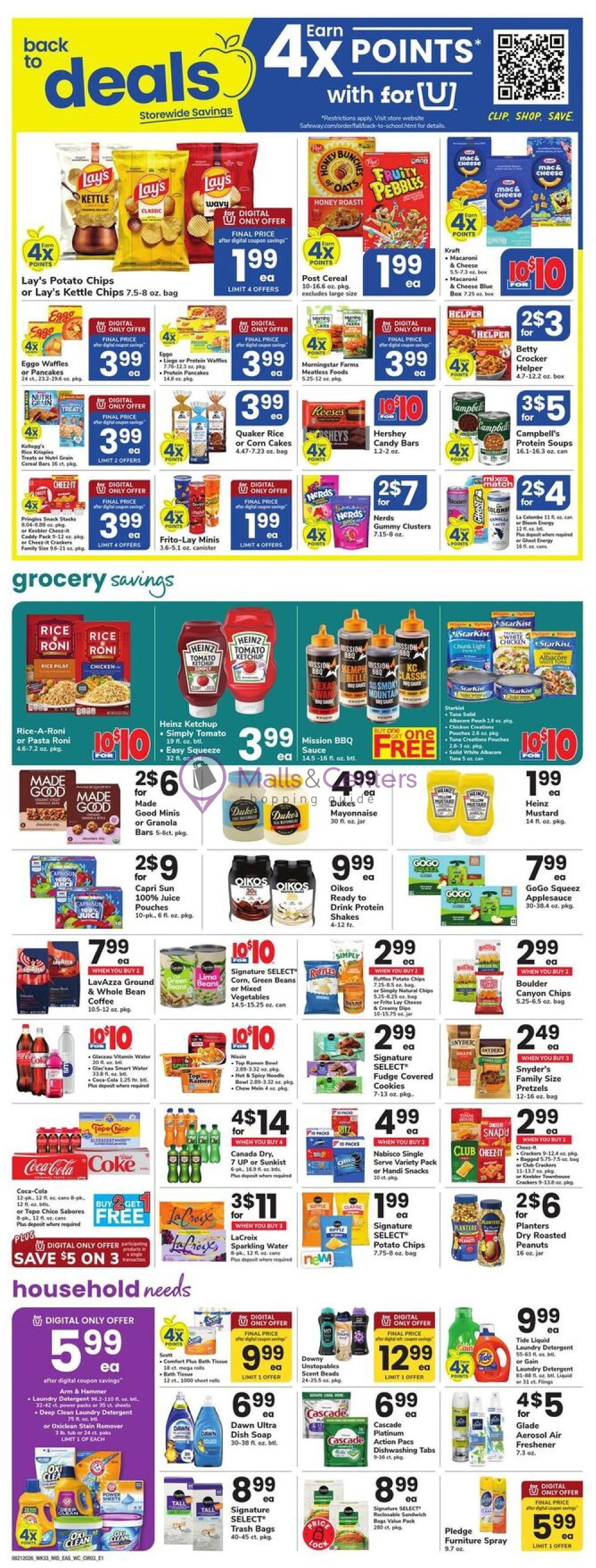 Weekly ad for Safeway valid: 08/21/2026 - 08/27/2026, page 3