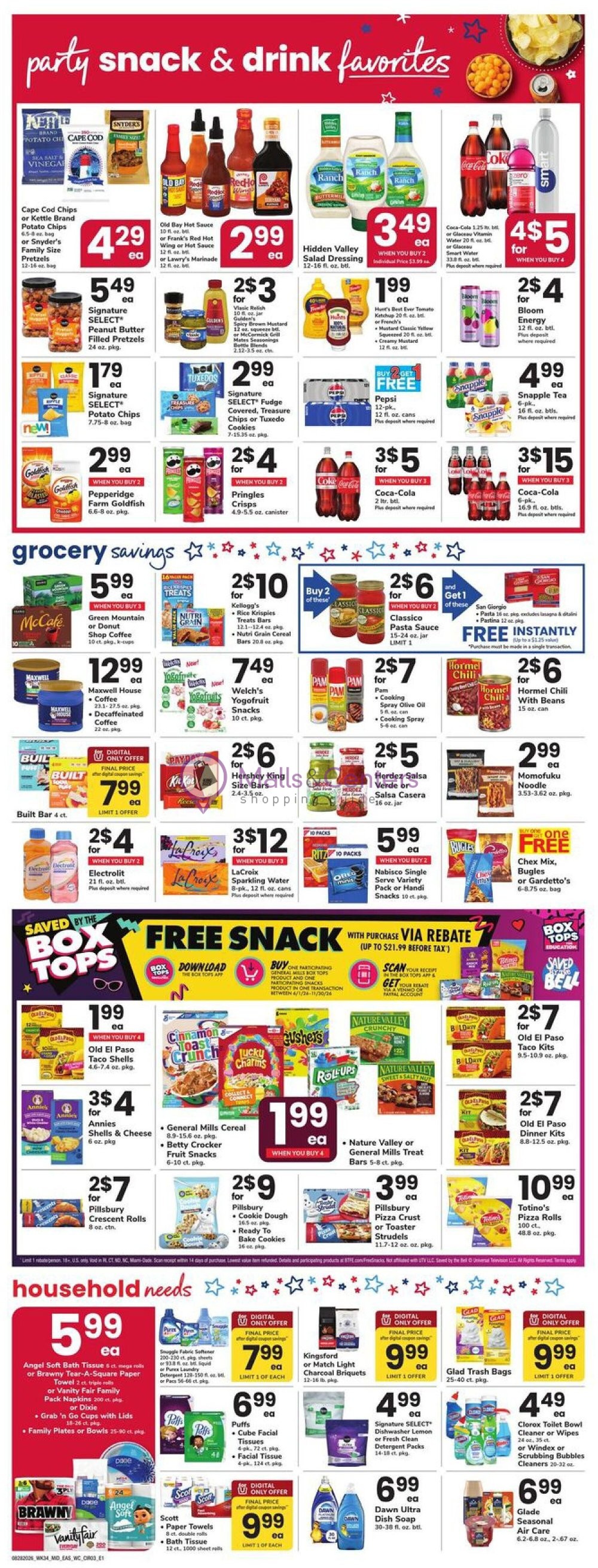 Weekly ad for Safeway valid: 08/28/2026 - 09/03/2026, page 3