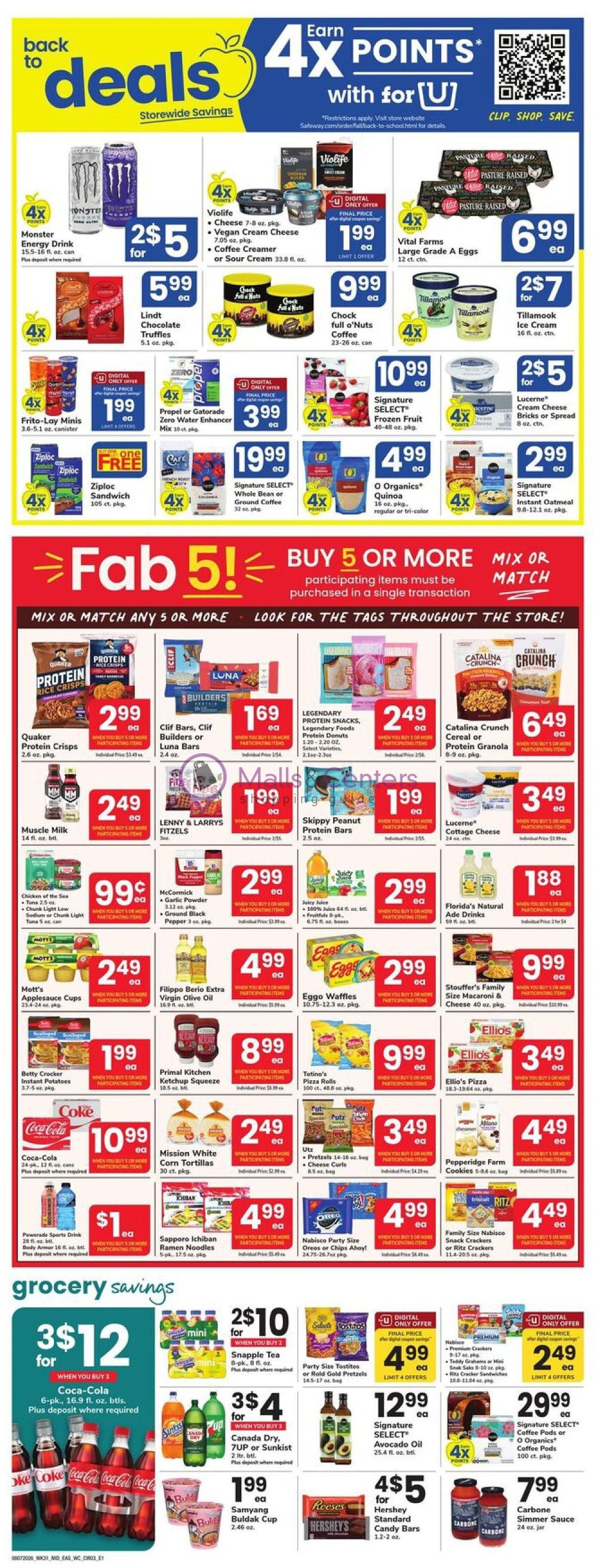 Weekly ad for Safeway valid: 08/07/2026 - 08/13/2026, page 3
