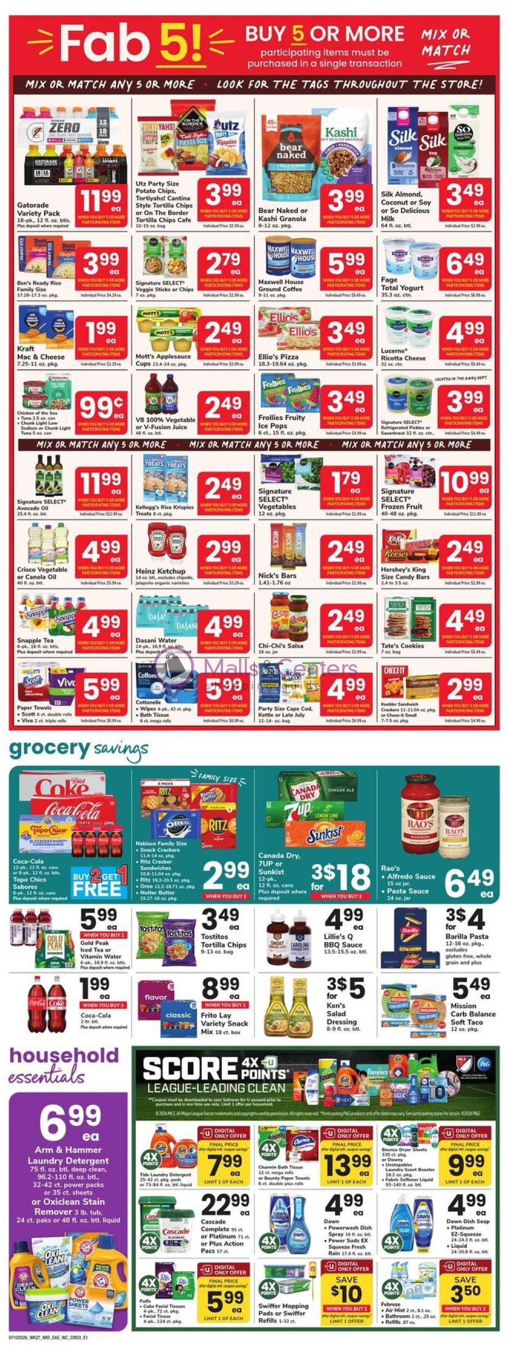 Weekly ad for Safeway valid: 07/10/2026 - 07/16/2026, page 3