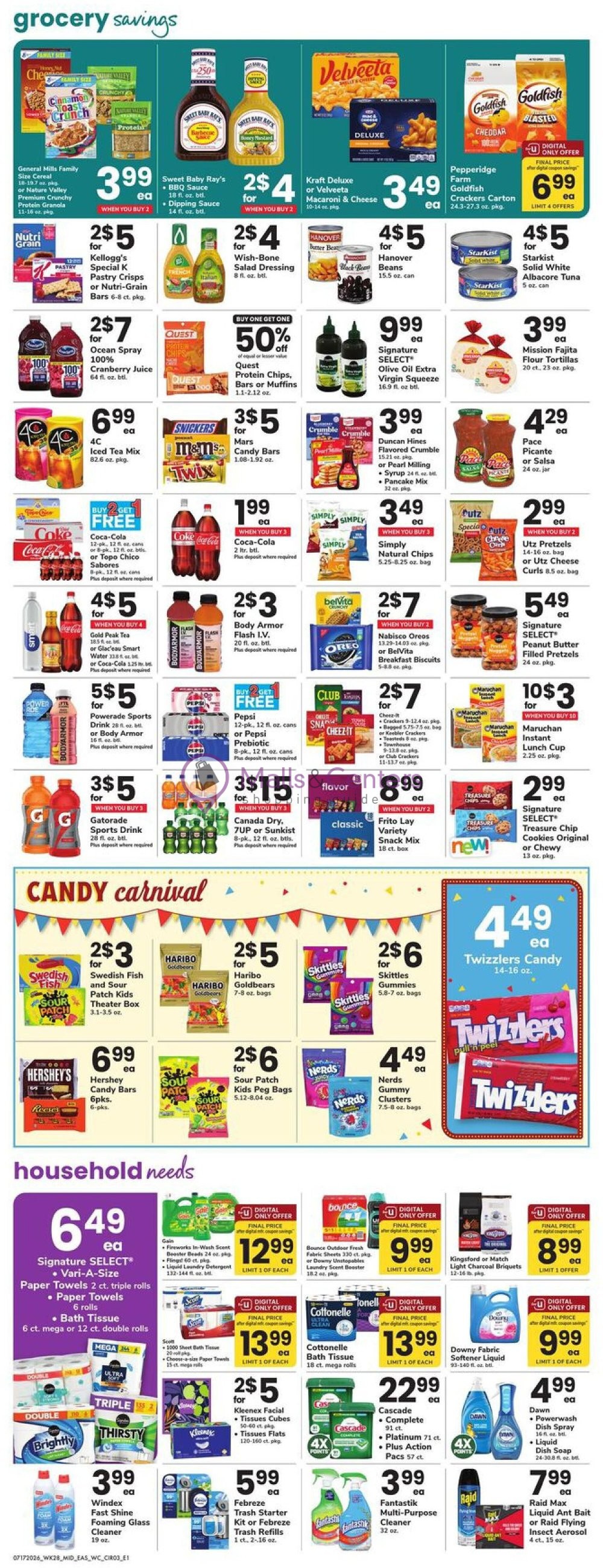 Weekly ad for Safeway valid: 07/17/2026 - 07/23/2026, page 3