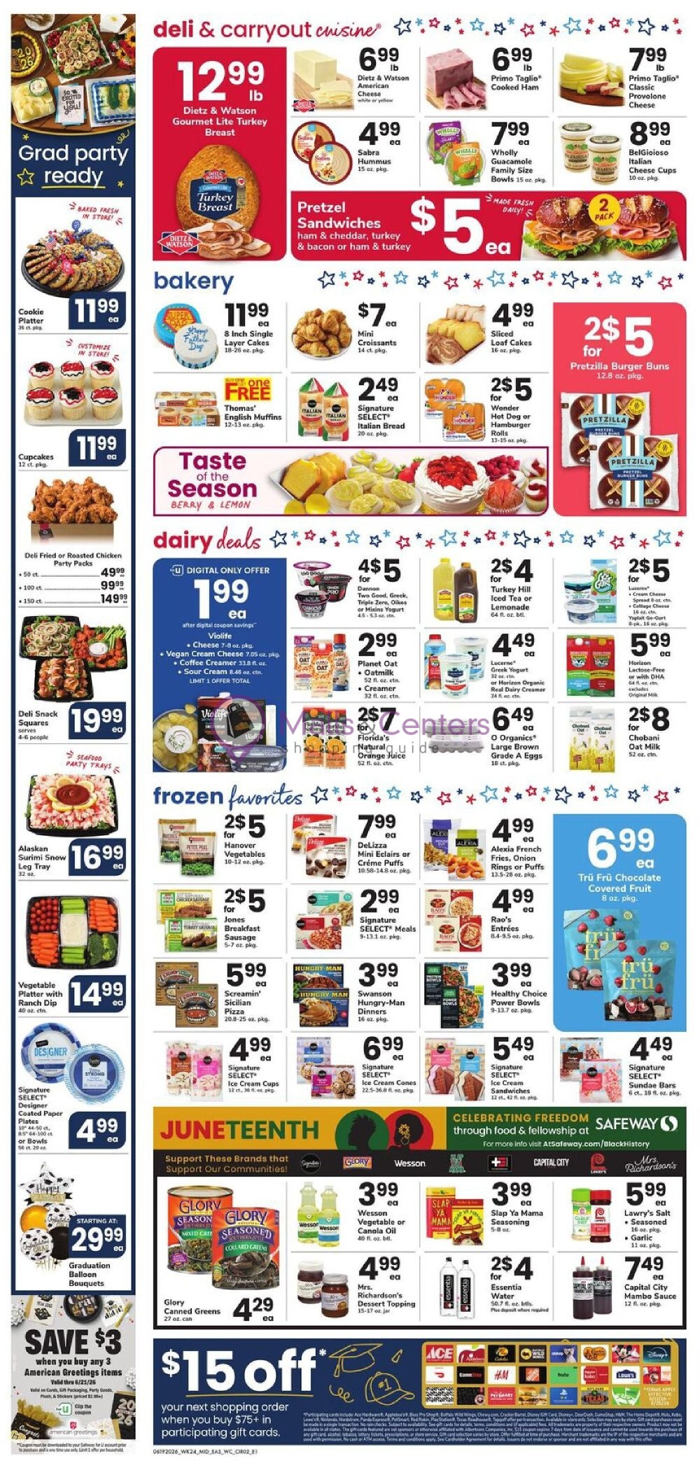 Weekly ad for Safeway valid: 06/19/2026 - 06/25/2026, page 2