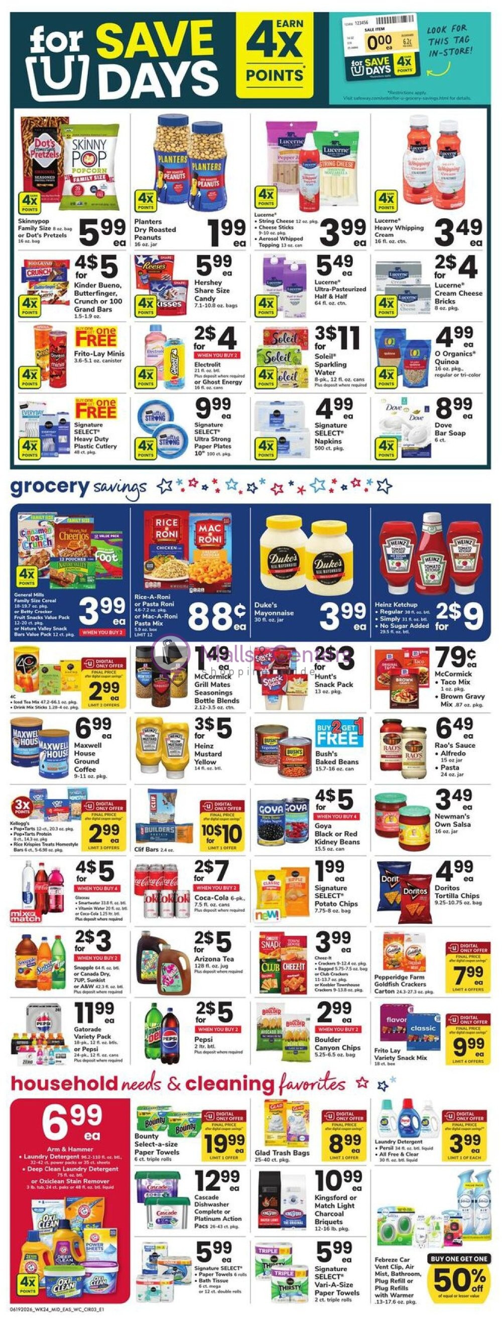 Weekly ad for Safeway valid: 06/19/2026 - 06/25/2026, page 3