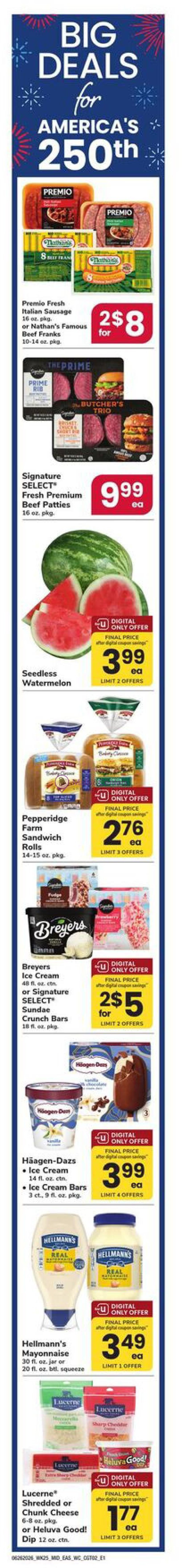 Weekly ad for Safeway valid: 06/26/2026 - 07/02/2026, page 2
