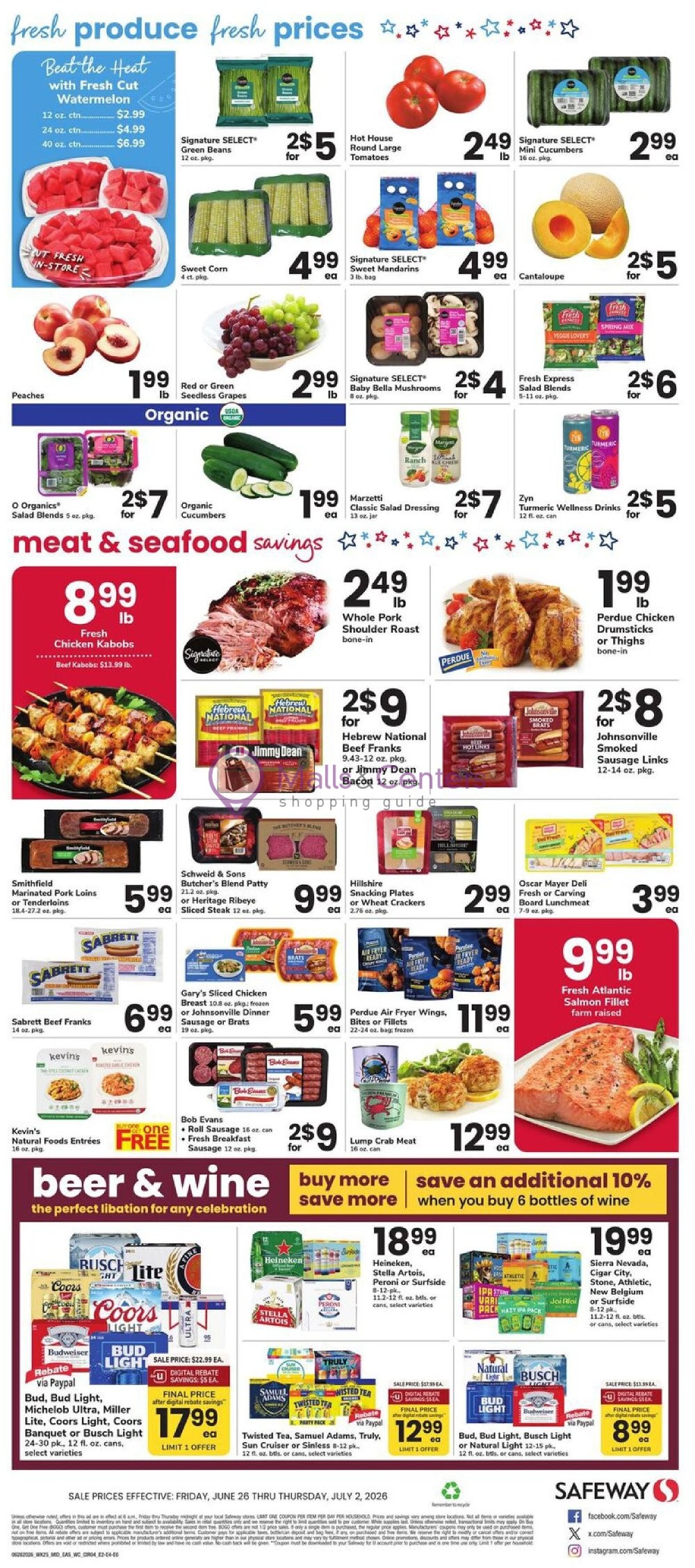 Weekly ad for Safeway valid: 06/26/2026 - 07/02/2026, page 7