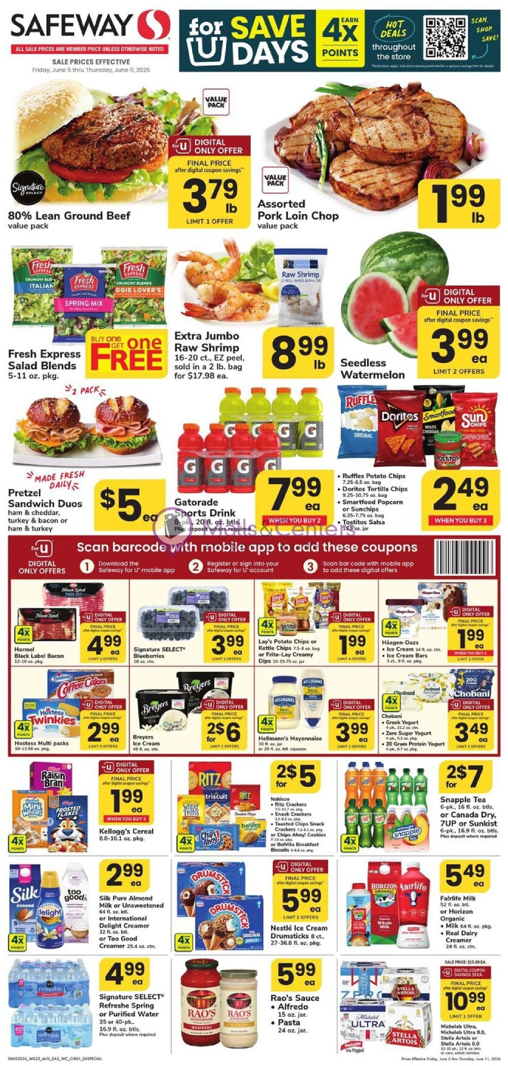 Weekly ad for Safeway valid: 06/05/2026 - 06/11/2026, page 1