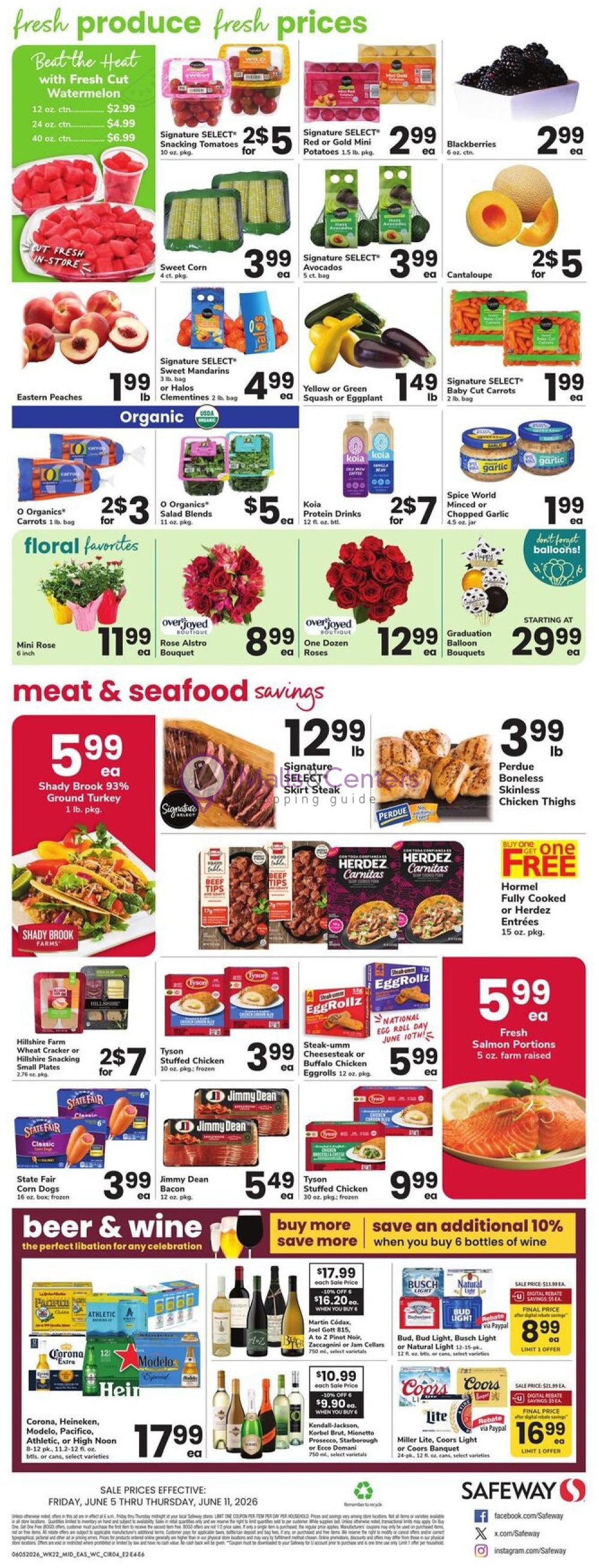 Weekly ad for Safeway valid: 06/05/2026 - 06/11/2026, page 4