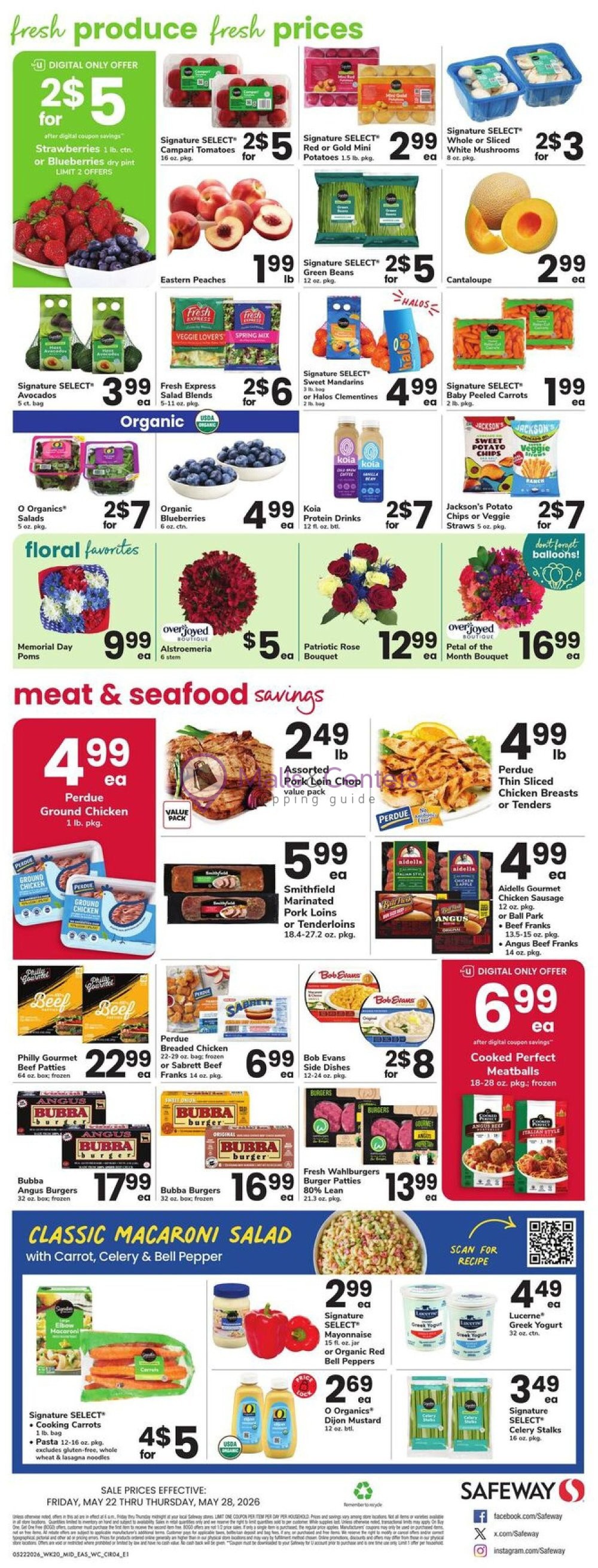 Weekly ad for Safeway valid: 05/22/2026 - 05/28/2026, page 6
