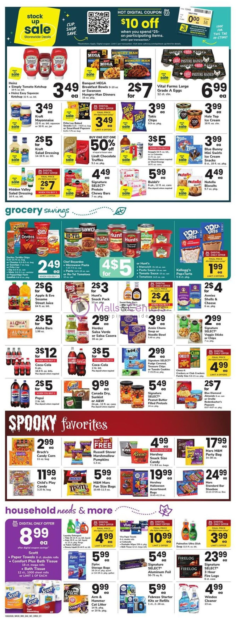 Weekly ad for Safeway valid: 10/02/2026 - 10/08/2026, page 3