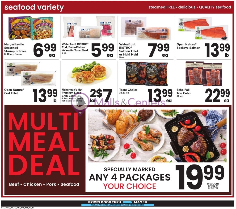Weekly ad for Safeway valid: 04/17/2026 - 05/14/2026, page 10