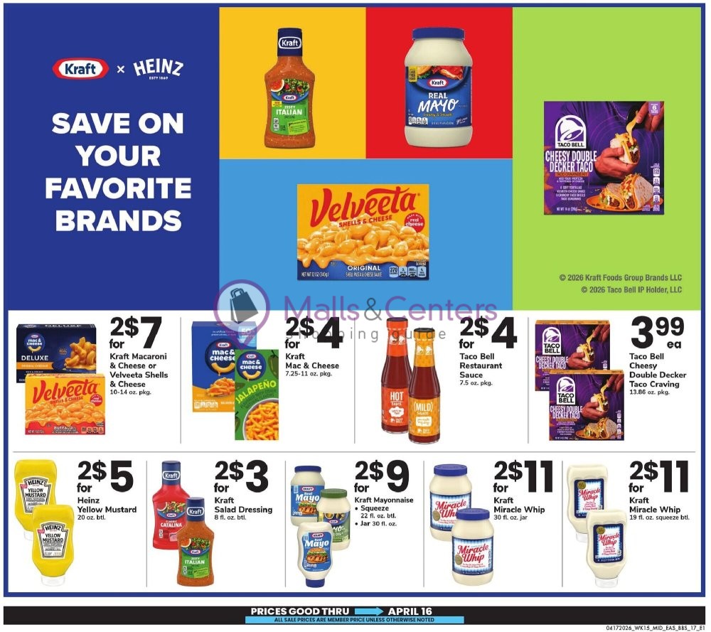Weekly ad for Safeway valid: 04/17/2026 - 05/14/2026, page 17