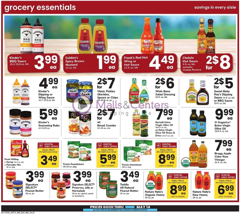Weekly ad for Safeway valid: 04/17/2026 - 05/14/2026, page 18
