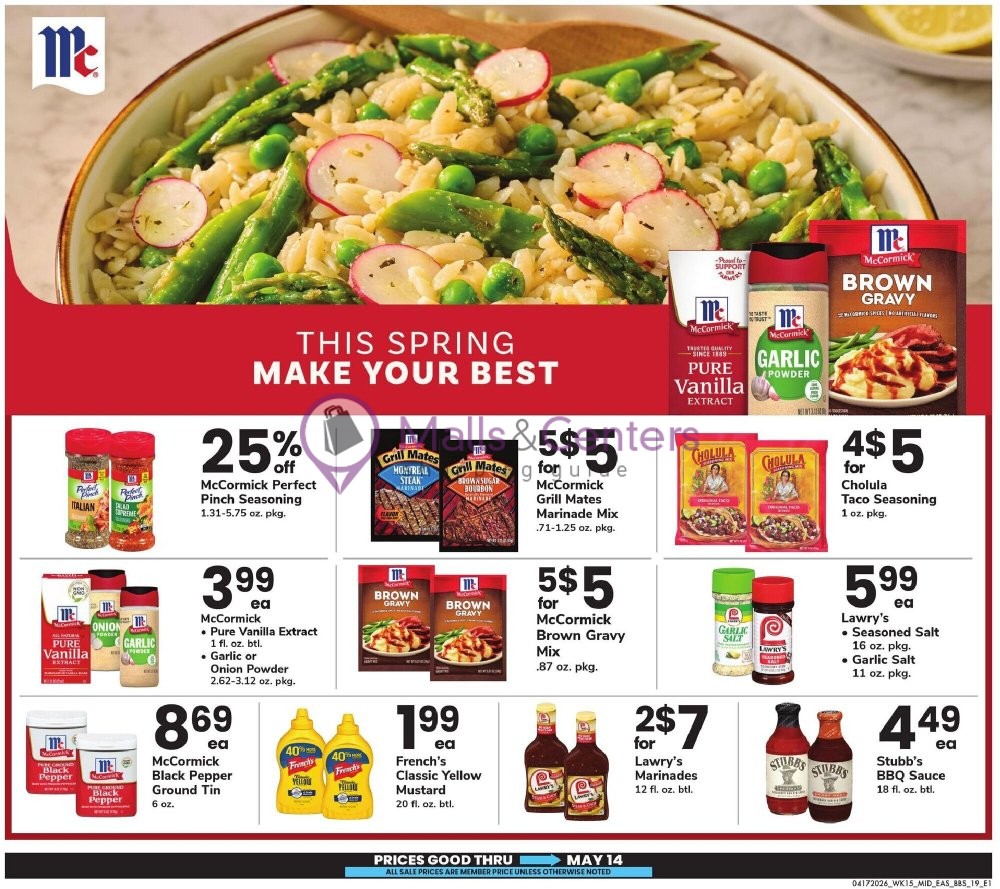 Weekly ad for Safeway valid: 04/17/2026 - 05/14/2026, page 19
