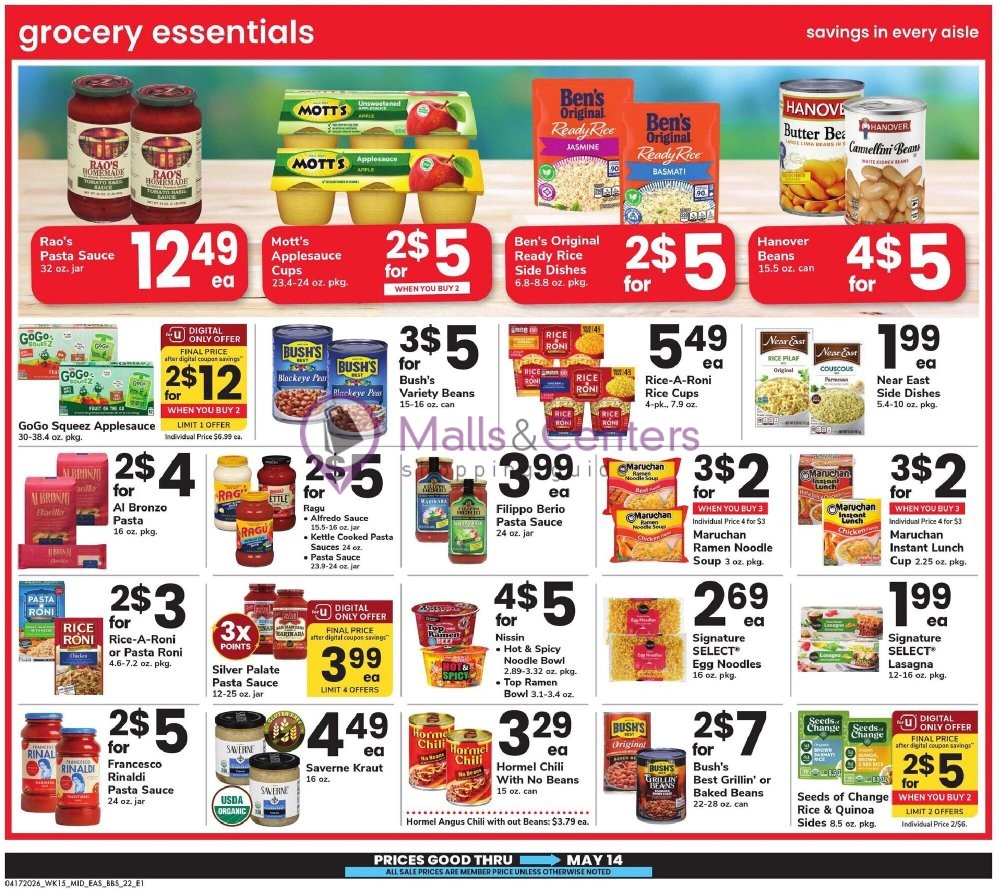 Weekly ad for Safeway valid: 04/17/2026 - 05/14/2026, page 22
