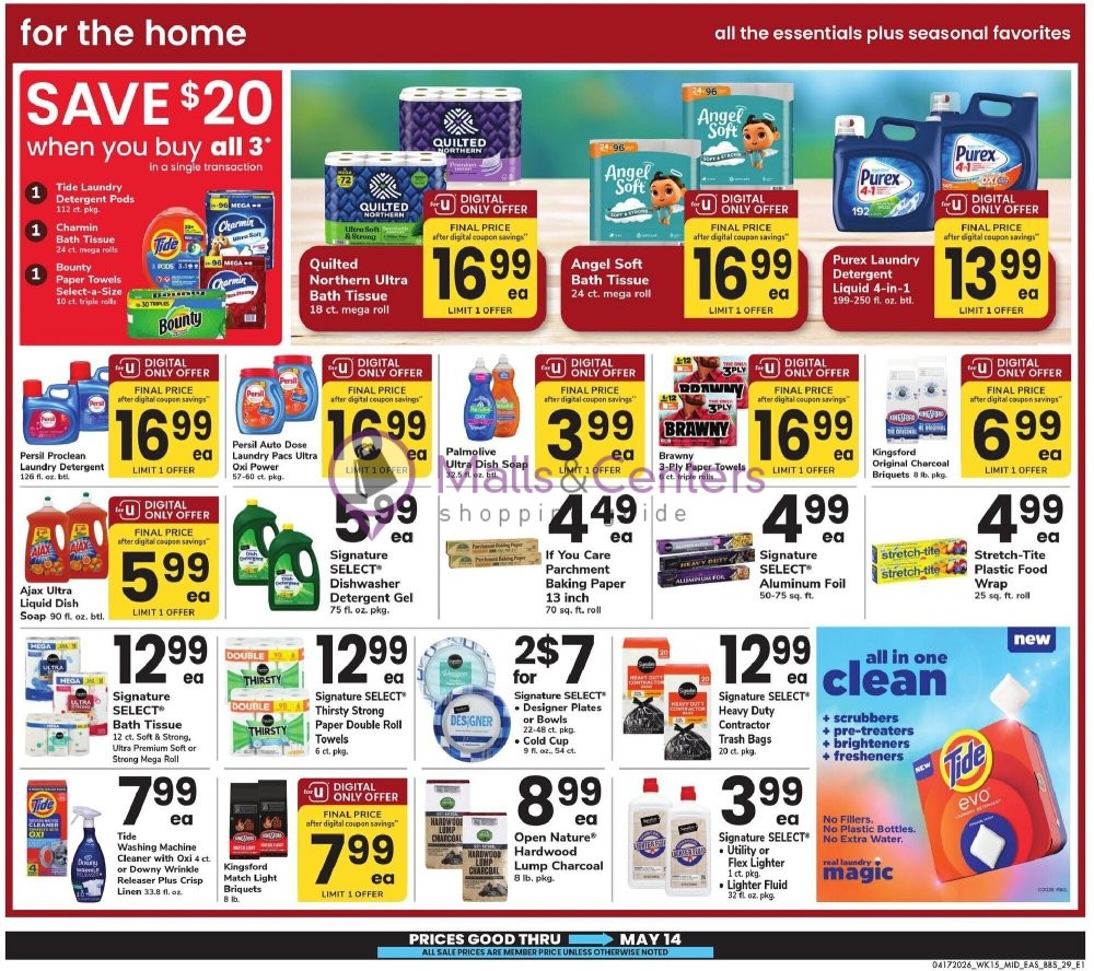 Weekly ad for Safeway valid: 04/17/2026 - 05/14/2026, page 29