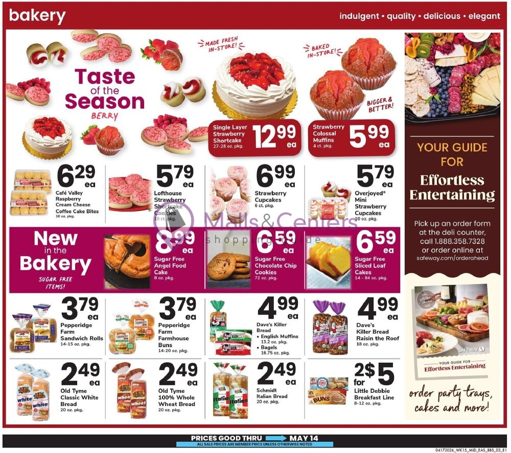 Weekly ad for Safeway valid: 04/17/2026 - 05/14/2026, page 3