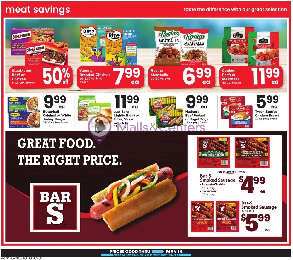 Weekly ad for Safeway valid: 04/17/2026 - 05/14/2026, page 8