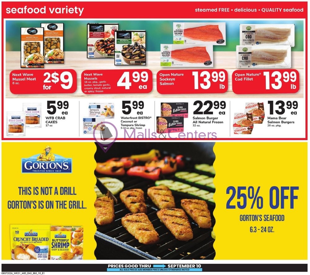 Weekly ad for Safeway valid: 08/07/2026 - 09/10/2026, page 10