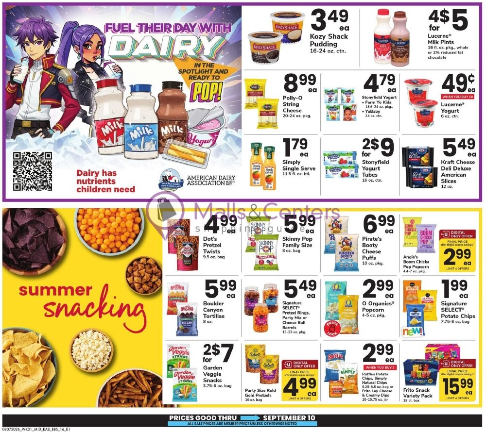 Weekly ad for Safeway valid: 08/07/2026 - 09/10/2026, page 16