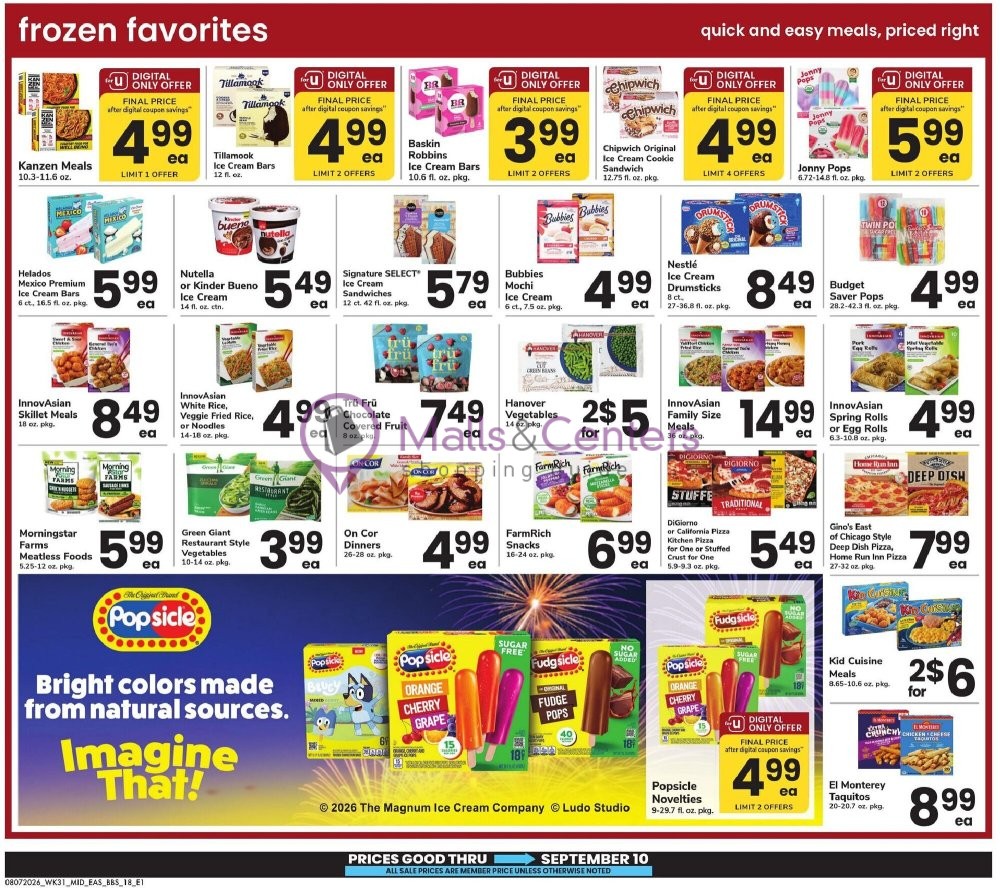 Weekly ad for Safeway valid: 08/07/2026 - 09/10/2026, page 18
