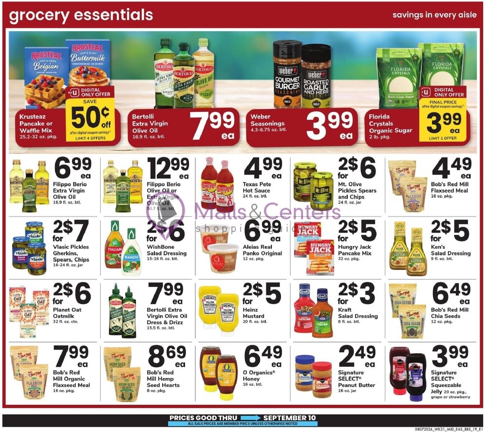 Weekly ad for Safeway valid: 08/07/2026 - 09/10/2026, page 19