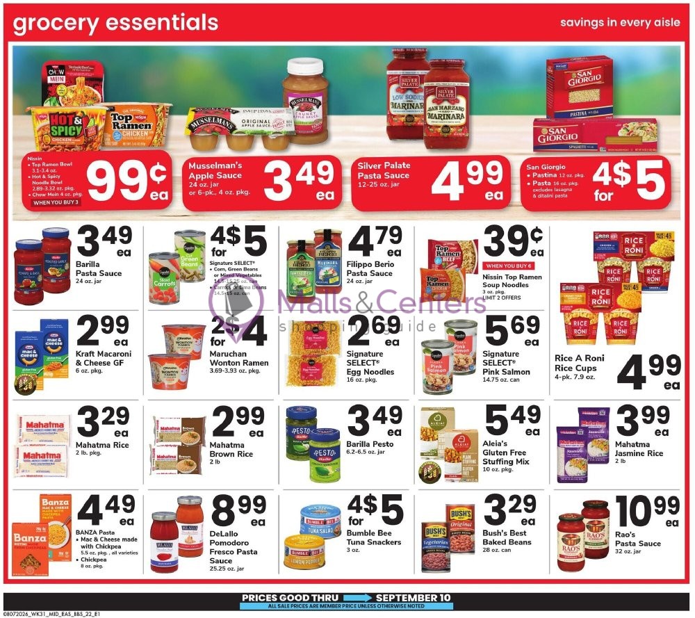 Weekly ad for Safeway valid: 08/07/2026 - 09/10/2026, page 22