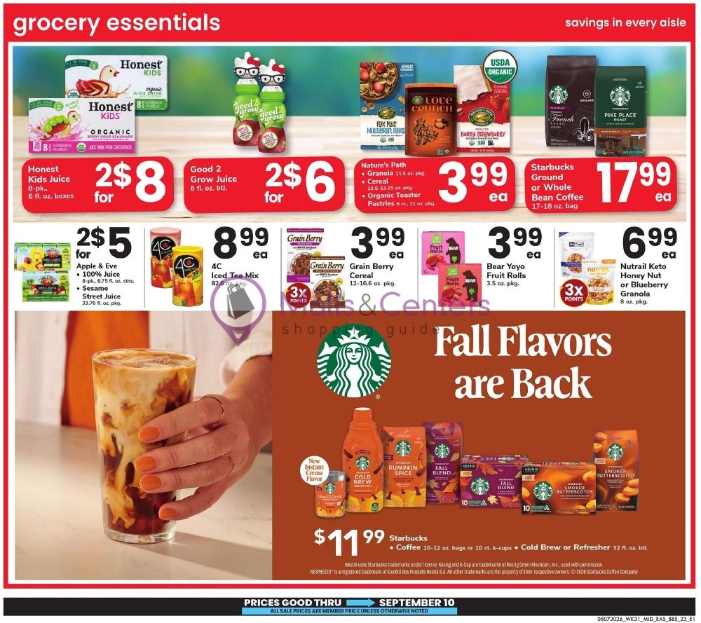 Weekly ad for Safeway valid: 08/07/2026 - 09/10/2026, page 23