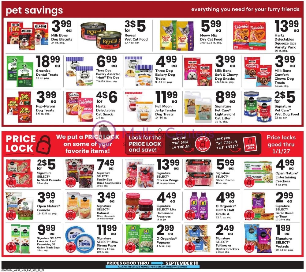 Weekly ad for Safeway valid: 08/07/2026 - 09/10/2026, page 28
