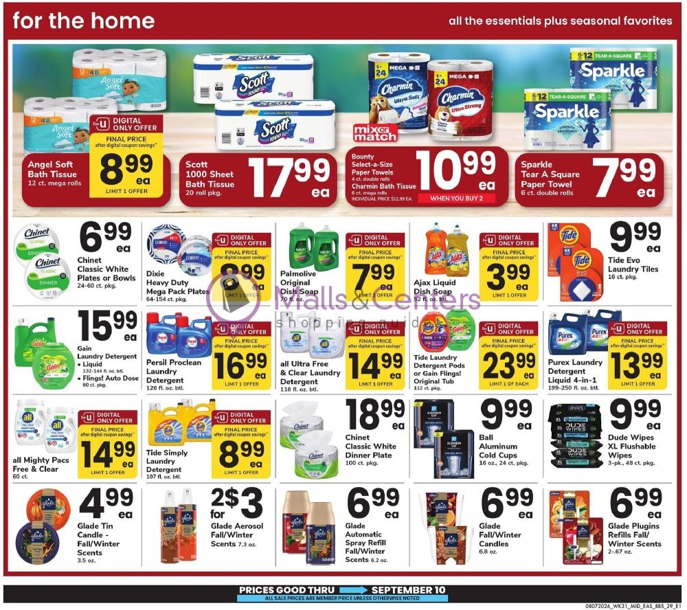 Weekly ad for Safeway valid: 08/07/2026 - 09/10/2026, page 29