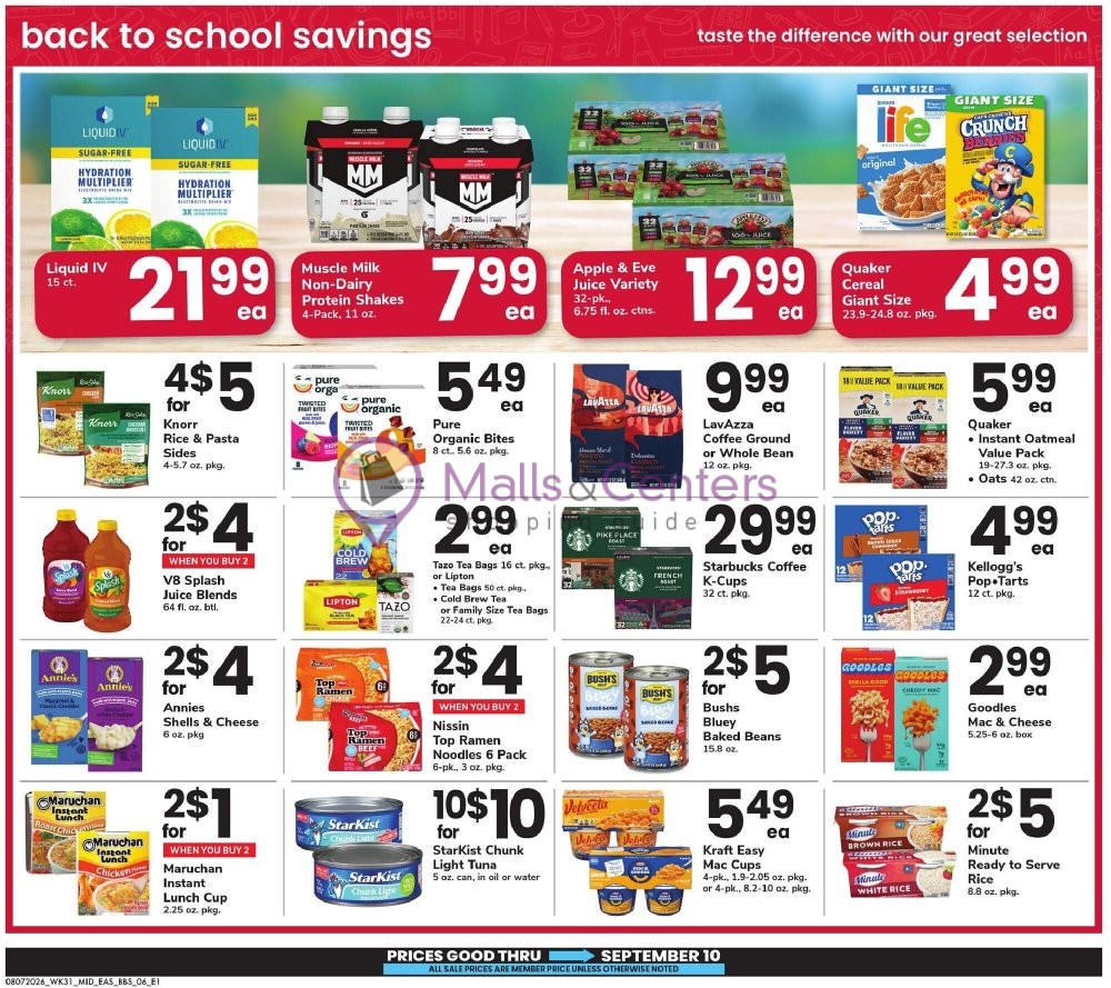 Weekly ad for Safeway valid: 08/07/2026 - 09/10/2026, page 6