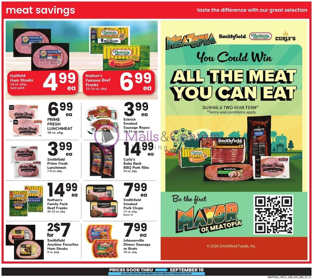 Weekly ad for Safeway valid: 08/07/2026 - 09/10/2026, page 7
