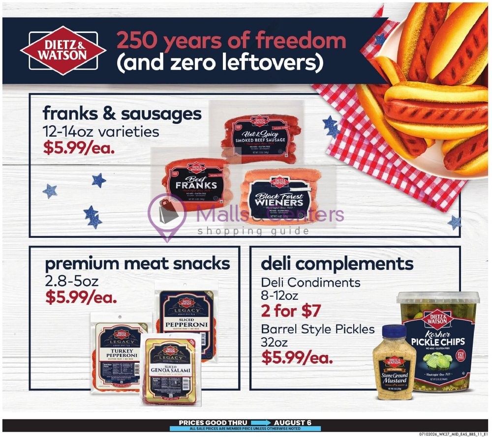 Weekly ad for Safeway valid: 07/10/2026 - 08/06/2026, page 11