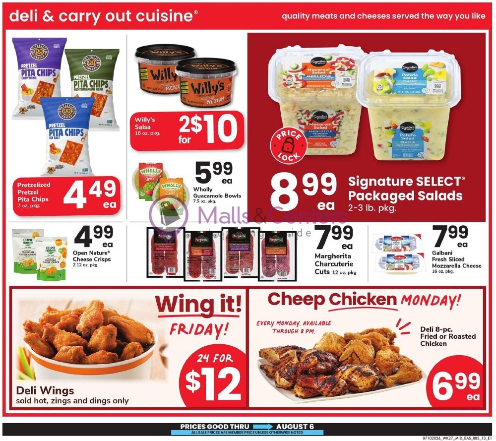 Weekly ad for Safeway valid: 07/10/2026 - 08/06/2026, page 13