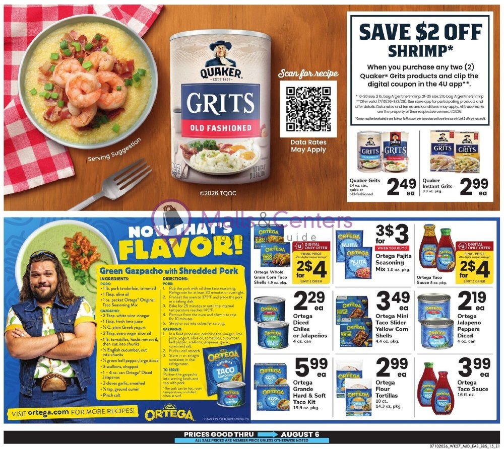 Weekly ad for Safeway valid: 07/10/2026 - 08/06/2026, page 15