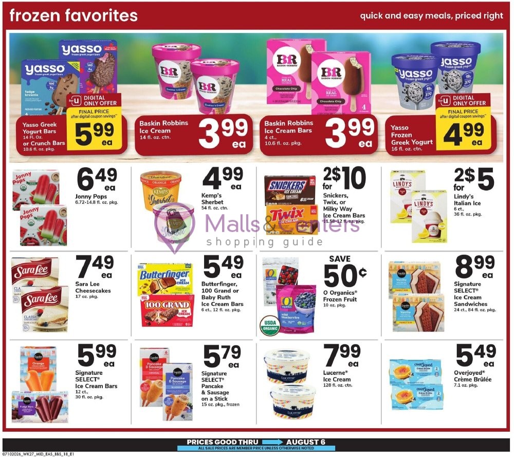 Weekly ad for Safeway valid: 07/10/2026 - 08/06/2026, page 18