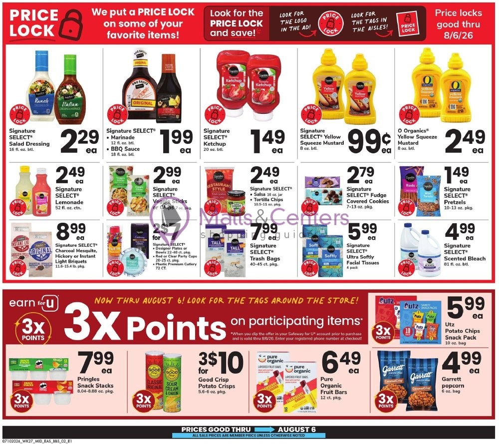 Weekly ad for Safeway valid: 07/10/2026 - 08/06/2026, page 2