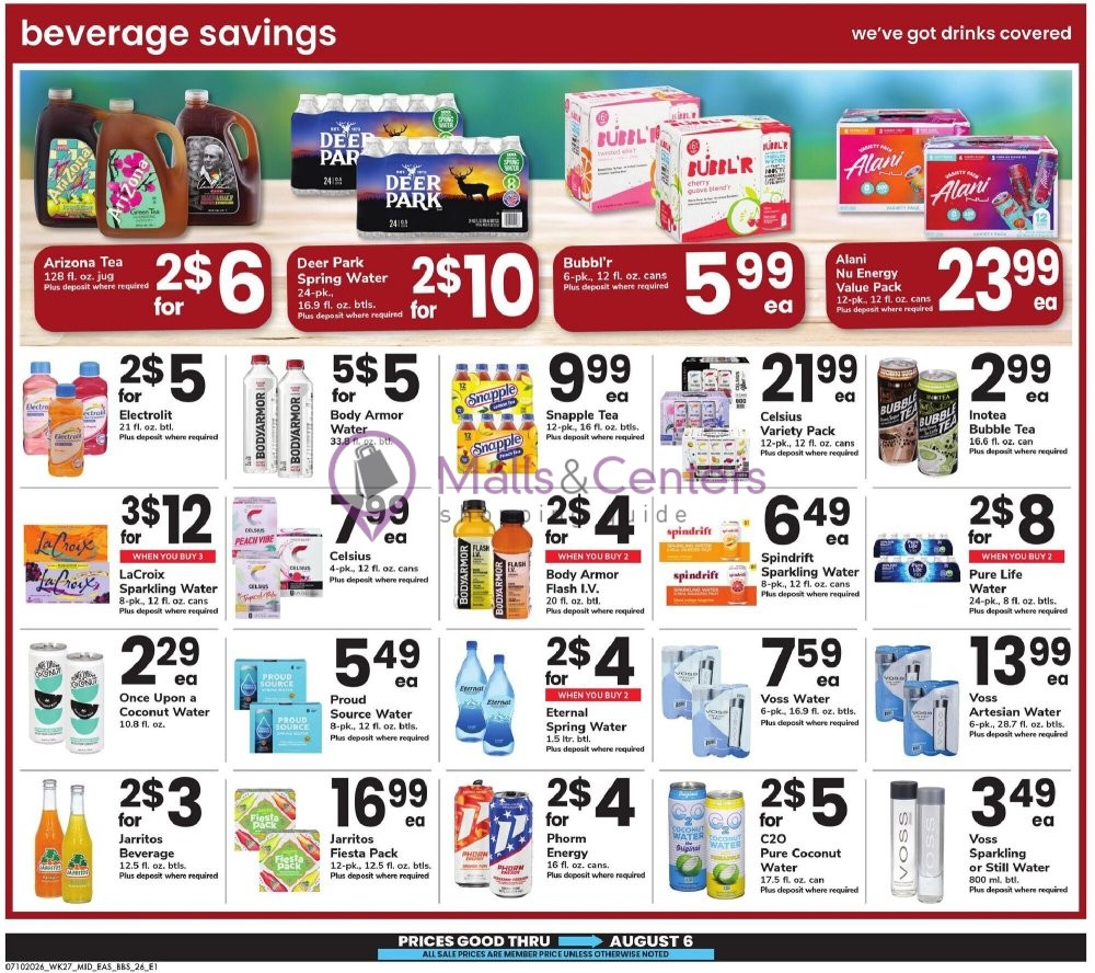 Weekly ad for Safeway valid: 07/10/2026 - 08/06/2026, page 26