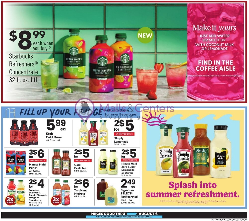 Weekly ad for Safeway valid: 07/10/2026 - 08/06/2026, page 27
