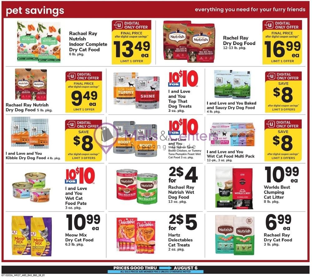 Weekly ad for Safeway valid: 07/10/2026 - 08/06/2026, page 28