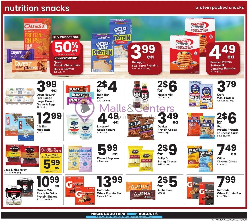 Weekly ad for Safeway valid: 07/10/2026 - 08/06/2026, page 5