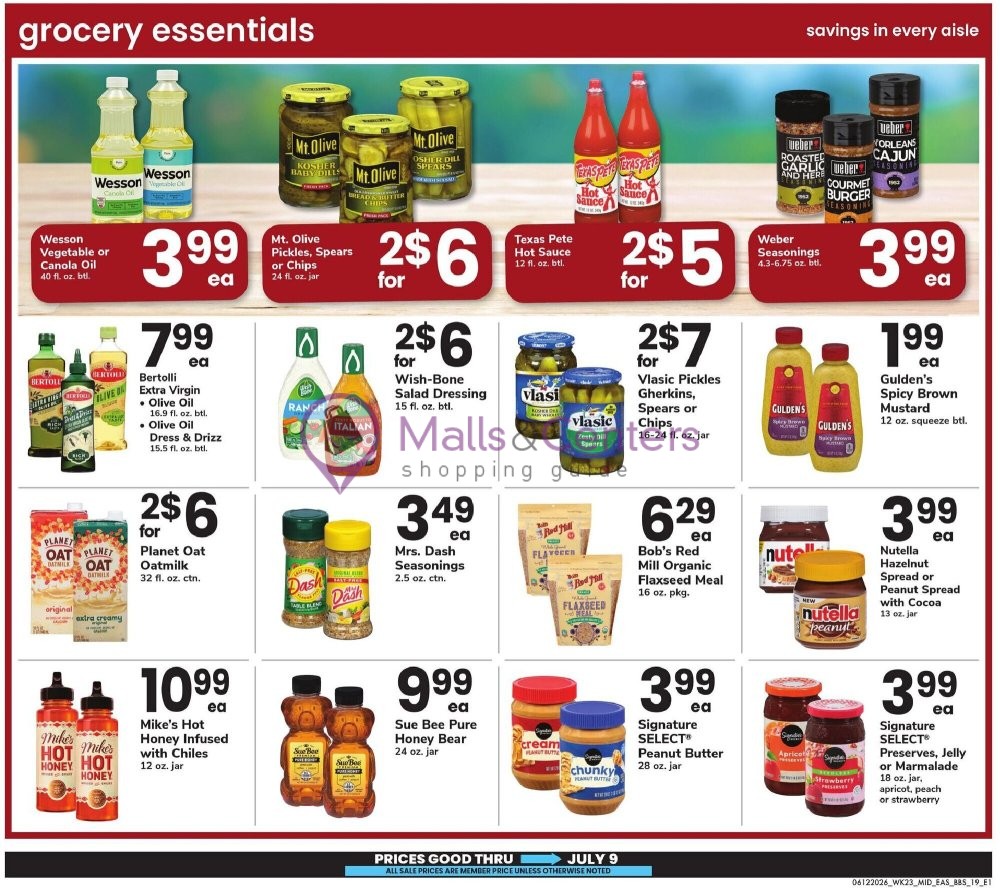 Weekly ad for Safeway valid: 06/12/2026 - 07/09/2026, page 19