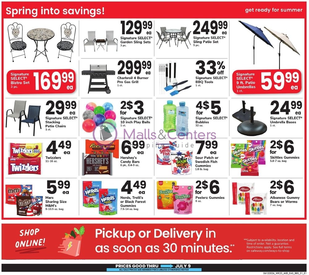 Weekly ad for Safeway valid: 06/12/2026 - 07/09/2026, page 31