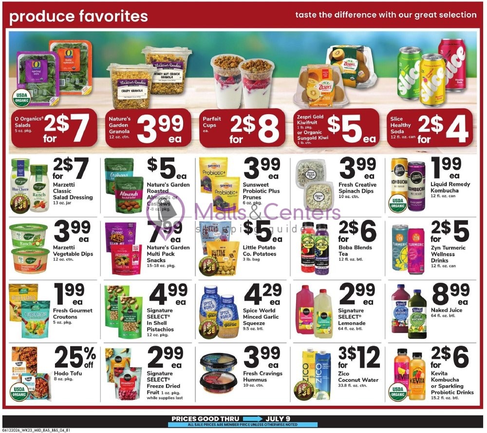 Weekly ad for Safeway valid: 06/12/2026 - 07/09/2026, page 4